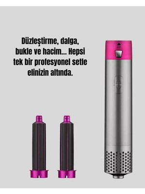 Dinç Store 44 5’i 1 Arada Profesyonel Saç Şekillendirici Tek Cihazla Sınırsız Stil