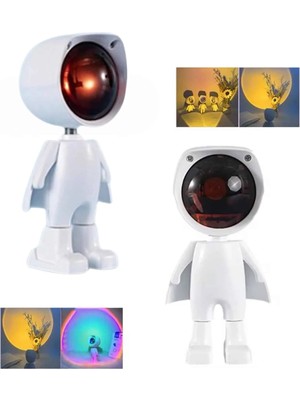 Dinç Store 44 Projektör Atmosfer Işık Lambası Projektör Güneş Lambası Masa Lambası