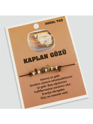 Dinç Store 44 Kaplangözü Doğaltaşlı Ip Bileklik