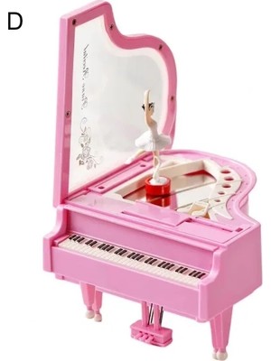 Dinç Store 44 Balerin Figürlü Piyano Müzik Kutusu