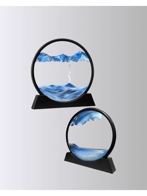 Dinç Store 44 Zihin Açıcı Kum Manzarası – 3D Dinamik Kum Tablosu, Dekoratif, Dönüştükçe Yenilenen Sakin