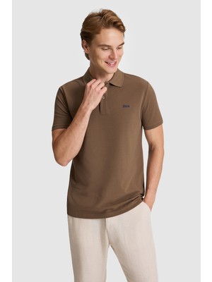 U.s. Polo Assn. Erkek Kahverengi Tişört Basic 50326963-VR029