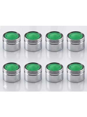 Bella Vista 8'li Musluk Başlığı Seti - Su Tasarruf Filtresi ile Ekonomik Kullanım