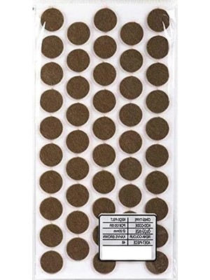 Bella Vista 20 mm Yapışkanlı Keçe - 50 Adet ile Pratik Kullanım
