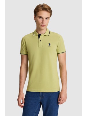 U.s. Polo Assn. Erkek Çağla Tişört Basic 50326975-VR016