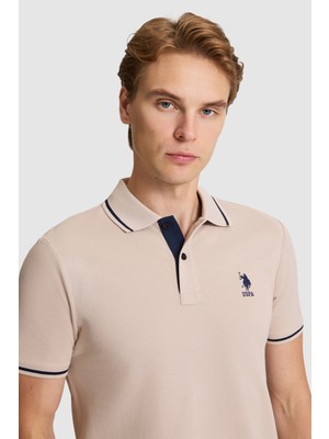 U.s. Polo Assn. Erkek Taş Tişört Basic 50326975-VR049