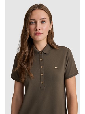 U.s. Polo Assn. Kadın Koyu Haki Elbise (Örme) 50323538-VR111