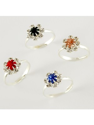 Dinç Store 44 Kristal Taşlı Eklem Yüzük
