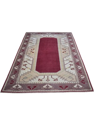 Kilim Antik El Dokuma 6m2 Eskitme Milas Yün Halı 1441 - Vintage - Çok Renkli