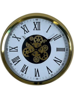 Dinç Store 44 Aurelius Gold 60 cm Çarklı Duvar Saati