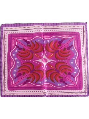 Dinç Store 44 Ağaç Desenli Zr Şifon Fular 50*50 cm