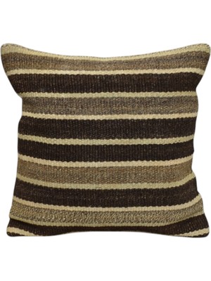 Kilim Antik El Dokuma Kilim Kırlent Yastık Kılıfı 1456 - Yeni - Çok Renkli