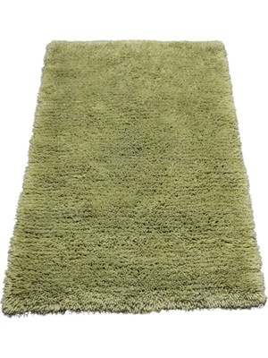Kilim Antik Açık Çağla Yeşili Shaggy Tülü Yün Halı 1442 - Yeni - Çok Renkli
