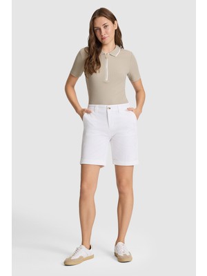U.s. Polo Assn. Kadın Beyaz Şort / Bermuda 50321910-VR013