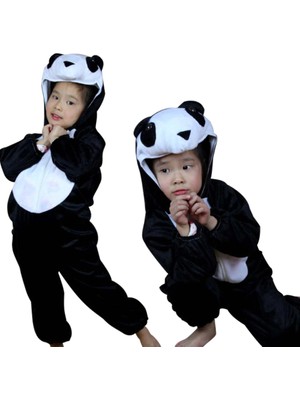 Skygo Çocuk Panda Kostümü 4-5 Yaş 100 cm