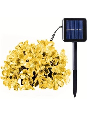 Skygo Solar 5m 50 LED Papatya Gün Işığı 8 Fonksiyonlu
