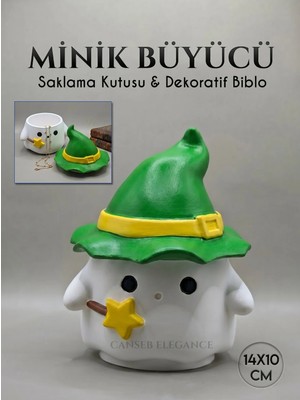 Canseb Elegance Minik Büyücü Saklama Kutusu & Dekoratif Biblo