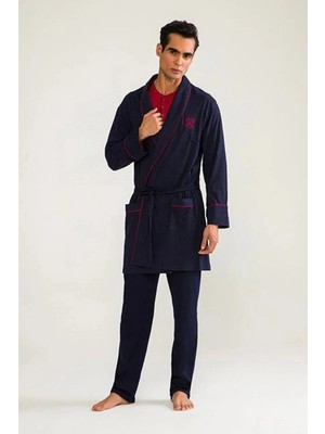 Çamaşır Kenti D's Damat 03000 5'li Robdöşambr Erkek  Damat Pijama Seti