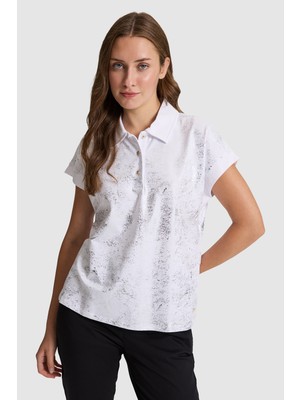U.s. Polo Assn. Kadın Beyaz Tişört 50322016-VR013