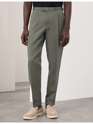 Marks & Spencer Autograph  Keten Karışımlı Pantolon