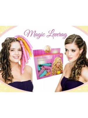 Dinç Store 44 Magic Leverag Sihirli Saç Bigudisi Seti