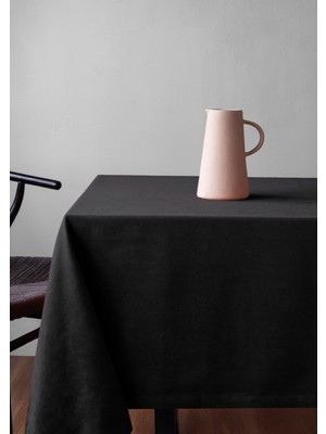 Gauze Fabric Design Safir Kadife Dokulu Dertsiz Ütü Istemeyen Yüksek Kaliteli Siyah Masa Örtüsü