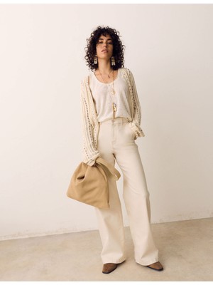 Marks & Spencer Yüksek Bel Wide Leg Pantolon