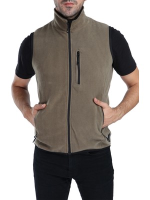 Ghassy Co. Erkek Çok Cepli Outdoor Polar Yelek