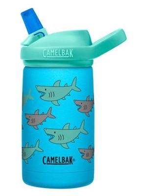 CamelBak Pipetli Çelik Termos Suluk - Eddy+ 350 ml - School of Sharks