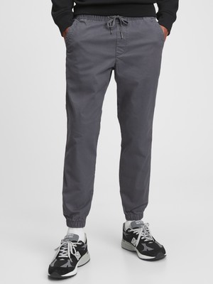 Gap Erkek Gri GapFlex Essential Jogger Pantolon