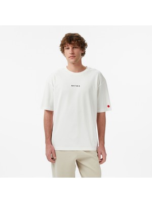 UNITED4 Regular Fit Erkek Bej T-Shirt.EKRU