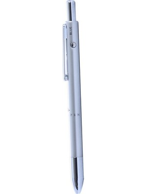 Steelpen 3 Fonksiyonlu 2 Renk Tükenmez Kalem + Versatil 520 Gri