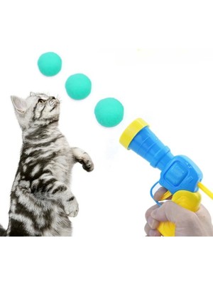 Ttt Peluş Top Atan İnteraktif Kedi Oyuncağı