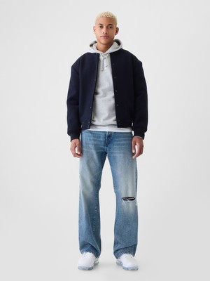 Gap Erkek Mavi %100 Organik Pamuk '90s Loose Washwell Jean Pantolon