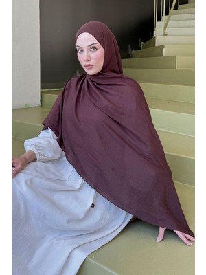 Lamelif Organic Premium Şal Çikolata Kahve