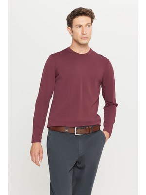 Altınyıldız Classics Standart Fit Normal Kesim Bisiklet Yaka Triko Basic Kazak