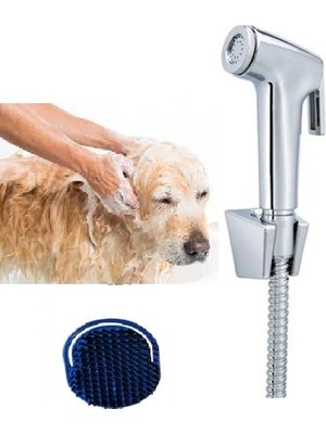Epilons Sprey El Duşu Kedi Köpek Yı. Tabancası Seti Ve Kedi Köpek Yı. Tarağı