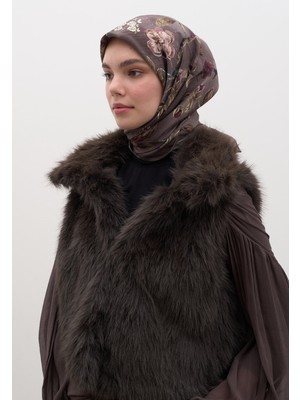 Fresh Scarfs Flower Rain Desen Pamuklu Viskon Eşarp Gülkurusu
