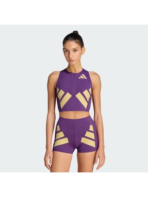 Adidas Performance KA6124 Adizero Road to Records Crop Top