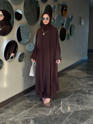 Sevanna Venedik Yırtmaç Detaylıtunik & Pantolon Takım