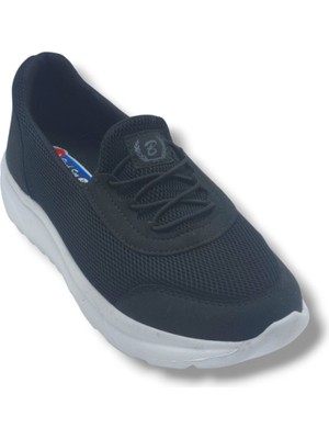 Black Sea 626-26 Anorak Anatomik Taban Kadın Sneaker Siyah Beyaz
