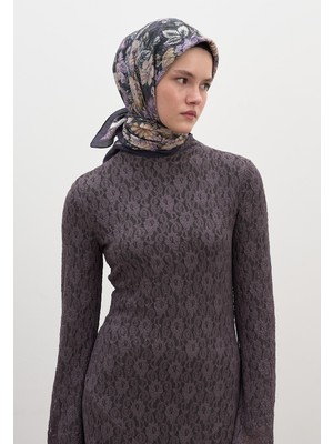 Fresh Scarfs Judith Desen Pamuklu Viskon Eşarp Lavanta
