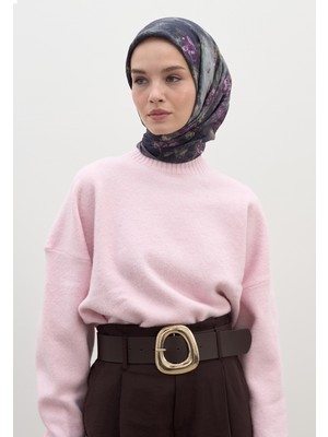 Fresh Scarfs Evelyne Desen Pamuklu Viskon Eşarp Lavanta