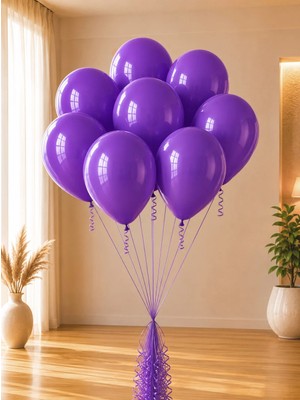 Mor Balon 12 Inc 100'LÜ