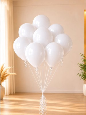 Kalisan Beyaz Balon 12 inc 100'lü