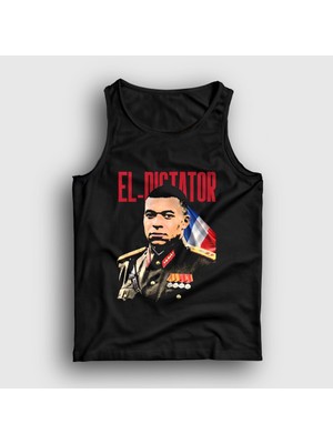 Presmono Unisex Siyah El Dictator Kylian Mbappe Futbol Atlet