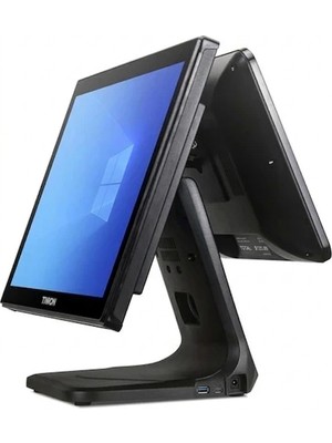 Tiwox TP-7610D 18.5" + 13.2" Çift Ekranlı Endüstriyel Pos Pc (Intel I7 10. Nesil / 8gb Ram / 128GB Ssd)