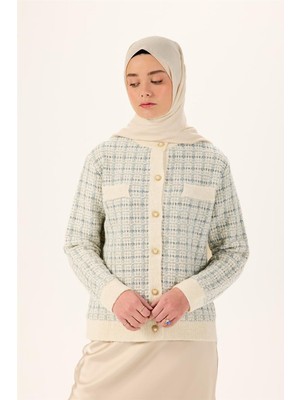 Silk Home Pamuk Polyester Liva Şal Ekru Dokulu Nefes Alan Doğal Yapılı 90X200