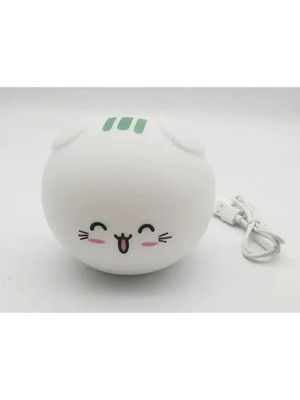 Veraura Lifestyle Sevimli Kedi Temalı Dokunmatik Gece Lambası