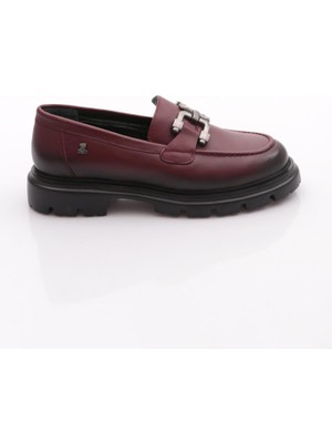 Venüs 2412906K Kadın Deri Loafer Ayakkabı